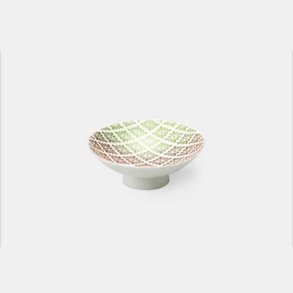 [Sake Cup] Green Luster Chrysanthemum Lingzhi | 미노 상품 | 마루모 타카기