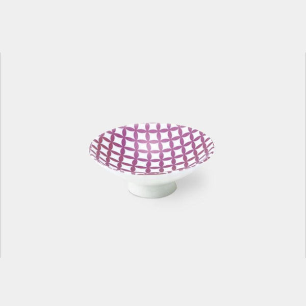 [Sake Cup] Pink Luster Cloisonne Crest | 미노 상품 | 마루모 타카기