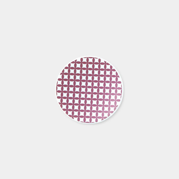 [จานเล็ก (จาน)] เสื้อคลุมสีชมพูเงา Mino Wares | Marumo Takagi