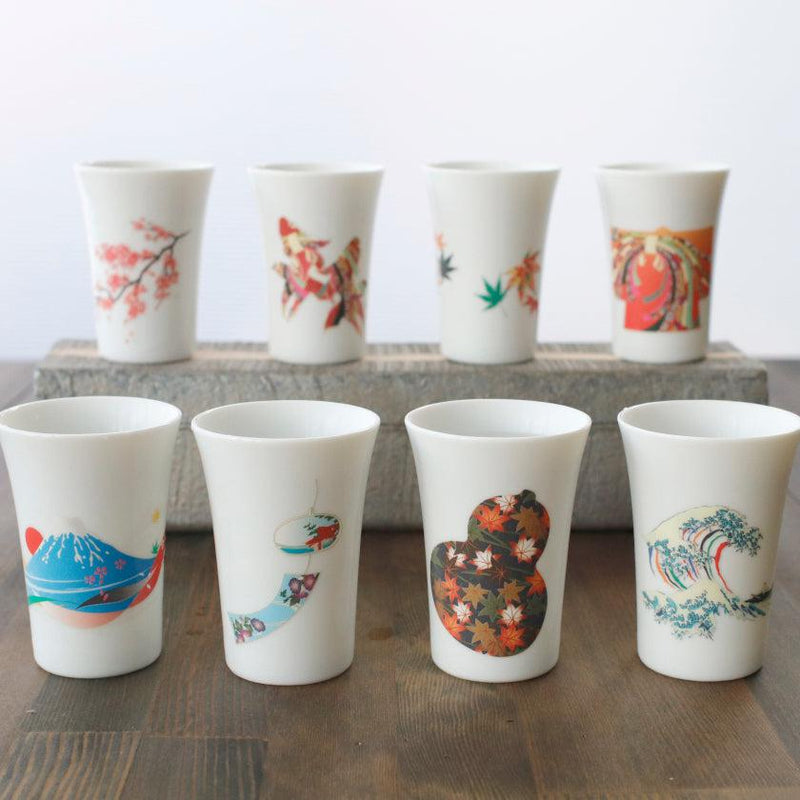 [Cup] White (M) | การเปลี่ยนแปลงสีและการออกแบบ Mino Wares | Marumo Takagi