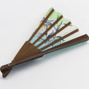 [HAND FAN]  KISEKIREI (BIRD) | KENZO MAKINO | KAGA YUZEN