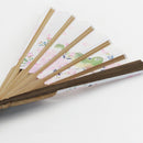 [手扇] Mejiro（Bird）| Kenzo Makino | Kaga Yuzen