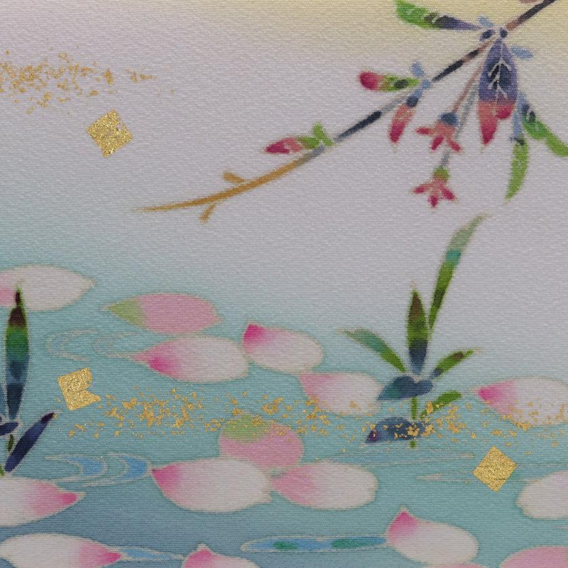 [แผงศิลปะ] แพดอกไม้ | Kaga Yuzen | Kenzo Makino