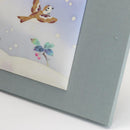 [แผงศิลปะ] ไม้ไผ่และนกกระจอก | Kaga Yuzen | Kenzo Makino