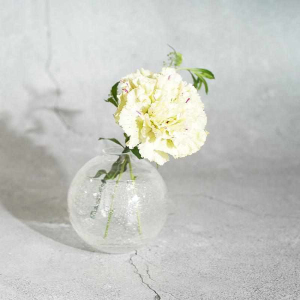 [Vase] Ichirinzashi White | Blown 玻璃