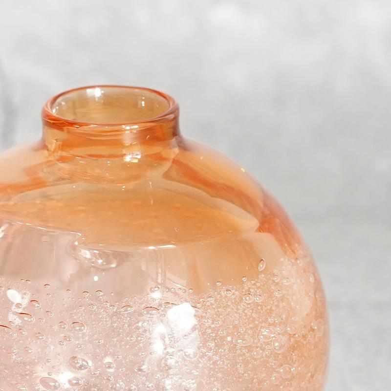 [花瓶] Ichirinzashi粉紅色|吹玻璃
