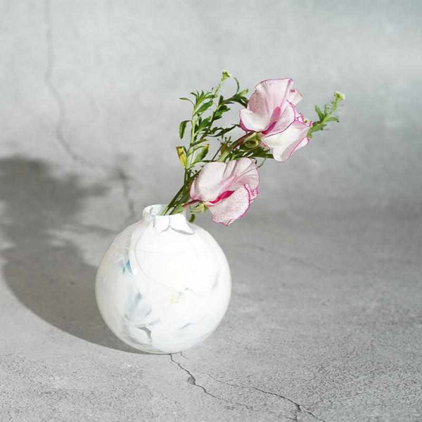 [Vase] Cocochi White | Blown 유리
