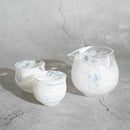 [SAKE BOTTLE & CUP SET] COCOCHI | GLASS STUDIO IZUMO | BLOWN GLASS (2 weeks production after order)