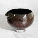 [SAKE BOTTLE & CUP SET] 3PIECES SAI RED | GLASS STUDIO IZUMO | BLOWN GLASS (2 weeks production after order)