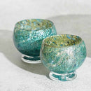 [清酒瓶和杯子套裝] 3件utage藍色| Glass Studio Izumo |吹玻璃（訂購後2週生產）