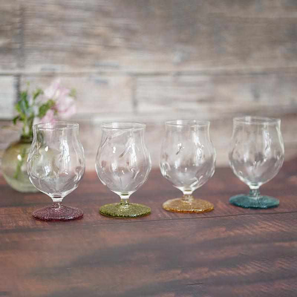 [BEER GLASS SET] IZUMO 4 PIECES | GLASS STUDIO IZUMO | BLOWN GLASS (2 weeks production after order)