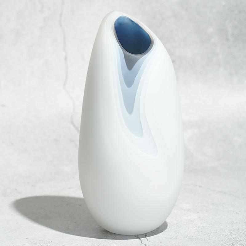 [花瓶]瑪玉藍|吹制玻璃