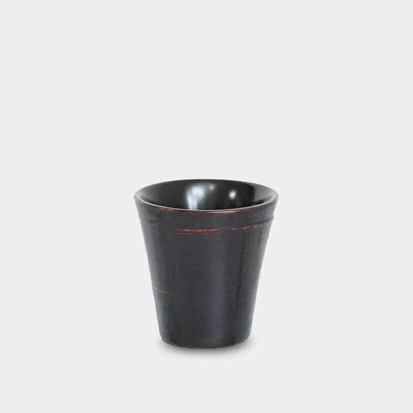 [Sake Cup] เซนสึจิโนงามิ (S) U chi-Negoro | Yakumo Lacquerware