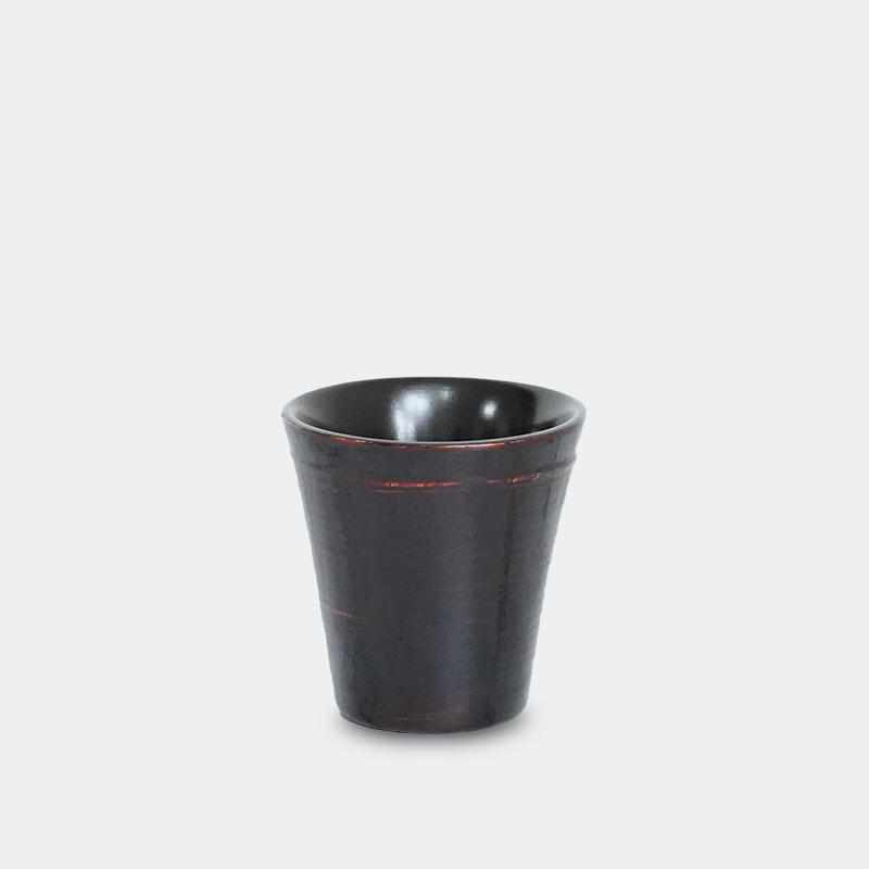 [Sake Cup] Sensuji Guinomi (S) Uchi-Black | Yakumo Lacquerware [สั่งซื้อล่วงหน้า: มีกำหนดจะมาถึงในต้นเดือนตุลาคม]