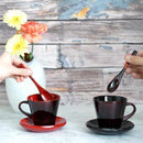 [커피 컵 세트] 1 조각 uchi-negoro | Yakumo Lacquerware.