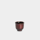 [SAKE CUP] HASORI GUINOMI UCHI-BLACK | YAKUMO LACQUERWARE