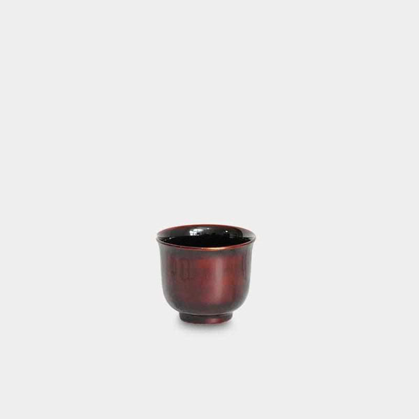 [สาเกถ้วย] Hasori Guinomi Uchi-Black | Yakumo Lacquerware