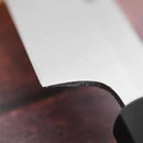 [KITCHEN (CHEF) KNIFE]  YANAGIBA KNIFE - KUROUCHI FINISH, PREMIUM HON-KASUMI, YASUGI WHITE STEEL NO. 2 (SINGLE-BEVEL), MAGNOLIA WOOD & WATER BUFFALO OCTAGONAL HANDLE, 270MM | SAKAI FORGED BLADES