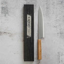 [주방 (셰 프) 칼] Ittosai Kottetsu INOX 스웨덴 강철 제 Gyuto (양날 의 칼날) 올리브 나무 손잡이 240 mm 주정 단조 칼날