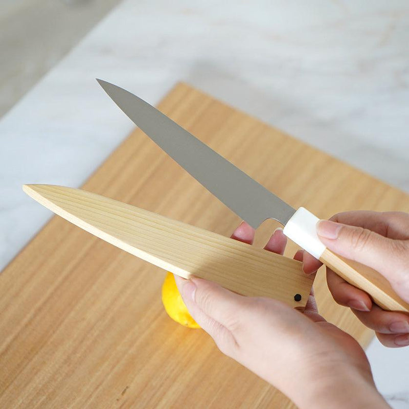 [ห้องครัว (เชฟ) มีดปลอก] Aomori Hiba สำหรับมีด petit | ใบมีดปลอม