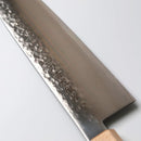 [주방 (요리사) 나이프] 골드 warikomi v5 망치질 일본 산토쿠 나이프 오크 팔각형 손잡이 메이플 볼스터 180 | 사카이 단조 블레이드