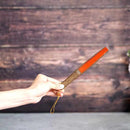 [手風扇] Raushiki Urushi淺橙色|京都折疊迷|拉克基