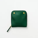 [LEATHER CASE] SHRINK CALM-GREEN SOFT SHRINK COWHIDE LEATHER (SPECIAL ORDER COLOR) | LEATHER WORK | RAKUKEI