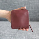 [LEATHER CASE] SHRINK BURGUNDY-RED SOFT SHRINK COWHIDE(SPECIAL ORDER COLOR) | LEATHER WORK | RAKUKEI