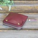 [LEATHER CASE] SHRINK BURGUNDY-RED SOFT SHRINK COWHIDE(SPECIAL ORDER COLOR) | LEATHER WORK | RAKUKEI