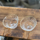 [SAKE BOTTLE SET] 3 PIECES KIRAMEKI (KATAKUCHI & GUINOMI) | SUN GLASS STUDIO KYOTO | GLASSWORK