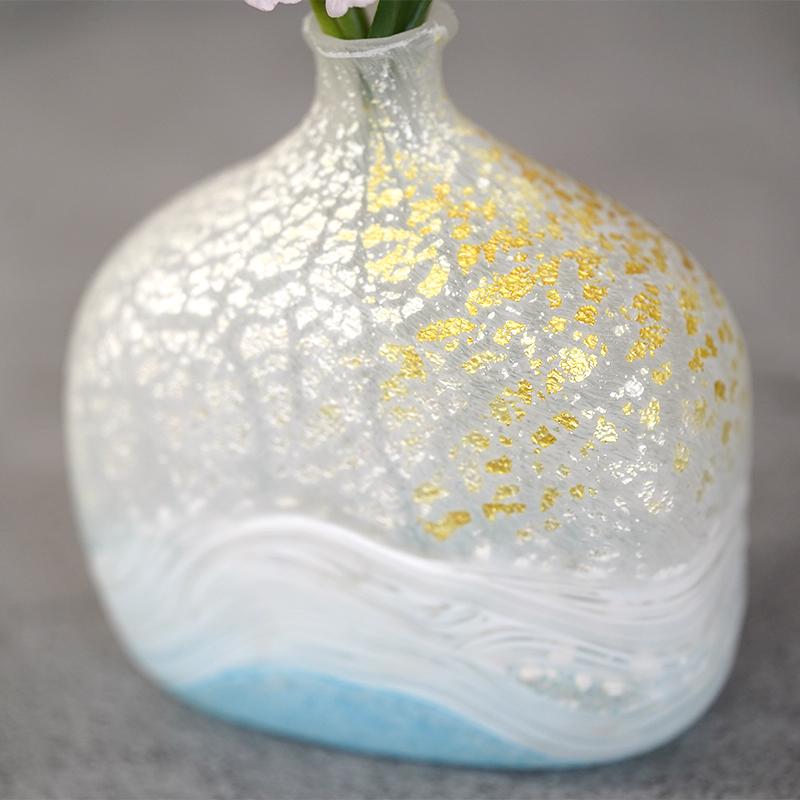 [Vase] คุนาพูบลู | Glass work