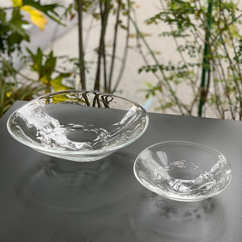 [그릇] 유 라기 우츠와 2 조각 | 썬 유리 스튜디오 교토 | 유리 작품
