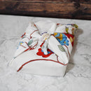 [Furoshiki] Kemonode 흰색 (L) | 교토 Yuzen 염색