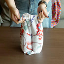 [Furoshiki] Kemonode 흰색 (L) | 교토 Yuzen 염색