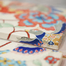 [ART PANEL, DISH] KEMONODE CERAMIC TILE NO.3 | MORPHOSHERE | KYOTO YUZEN DYEING