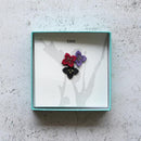 [เข็มกลัด] สี (ไฮเดรนเยีย) A | การย้อมสี Kyoto Yuzen