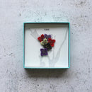 [胸針]色調（繡球）b | morphoshere |京都Yuzen染色