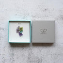 [브로치] 틴트 (하이드랑가) D | 교토 유젠 염색