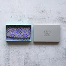 [CARD CASE] SILK OBI GOLD LEAF LATTICE | KYOTO YUZEN DYEING