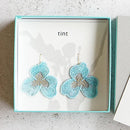 [ต่างหู] pansy คริสตัล | Morphosphere Kyoto Yuzen ย้อมสี