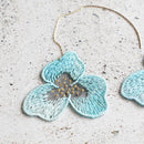 [ต่างหู] pansy คริสตัล | Morphosphere Kyoto Yuzen ย้อมสี