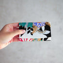 [CARD CASE] SILK OBI DAHLIA | KYOTO YUZEN DYEING