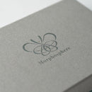 [CARD CASE] SILK OBI SARASA BLUE | KYOTO YUZEN DYEING