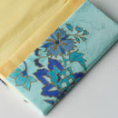 [CARD CASE] SILK OBI SARASA BLUE | KYOTO YUZEN DYEING
