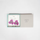 [EARRINGS] TINT PANSY DOUBLE PINK | KYOTO YUZEN DYEING | MORPHOSPHERE