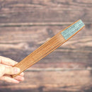 [핸드 팬] Hakusai Hakuiro 블루 7 Sun | 교토 접는 팬들