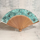 [핸드 팬] Hakusai Hakuiro 블루 7 Sun | 교토 접는 팬들