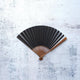 [HAND FAN] SMOKED SILVER #1 7.5 SUN | KYOTO FOLDING FANS| YASUTO YONEHARA