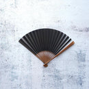 [HAND FAN] SMOKED SILVER