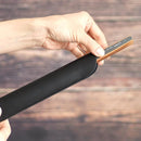 [手風扇袋]風扇袋牛皮黑色|京都折疊迷| Yonhara Yonhara，敬業